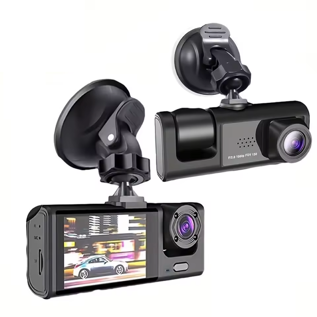 Dashcam SmartAuto - Double Caméra Avant / Option Caméra Arrière & Carte 32 Go