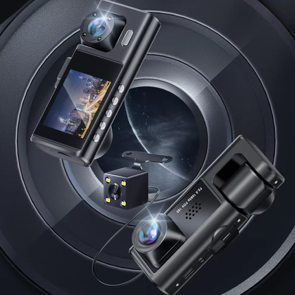 Dashcam SmartAuto - Double Caméra Avant / Option Caméra Arrière & Carte 32 Go