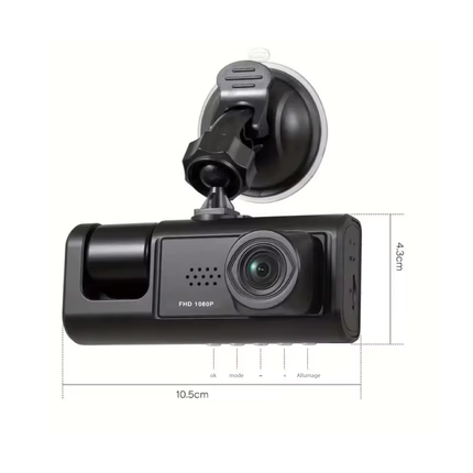 Dashcam SmartAuto - Double Caméra Avant / Option Caméra Arrière & Carte 32 Go