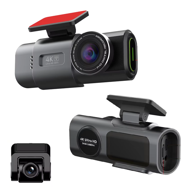Dashcam 4k avec WIFI Intégré & GPS