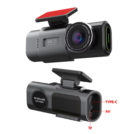 Dashcam 4k avec WIFI Intégré & GPS