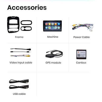 Ecran Carplay & Android Renault Clio 4 2012-2019
