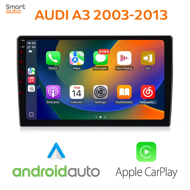 Ecran Carplay & Android Audi A3 2003-2013