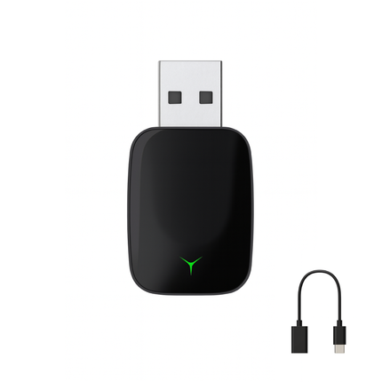 SmartAuto 2025 – Adaptateur 2-en-1 CarPlay & Android Auto Sans Câble Plug & Play USB USB-C