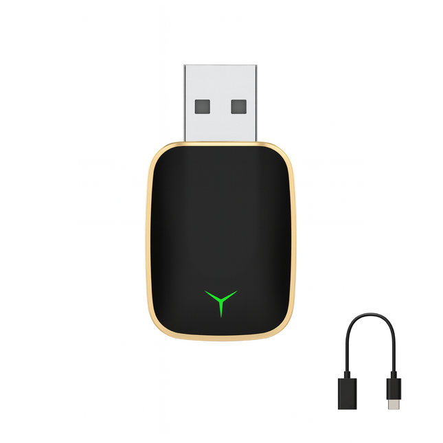 SmartAuto 2025 – Adaptateur 2-en-1 CarPlay & Android Auto Sans Câble Plug & Play USB USB-C