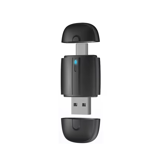 Boîtier SmartAuto™ 2025 – Adaptateur CarPlay & Android Auto Sans Fil USB USB C